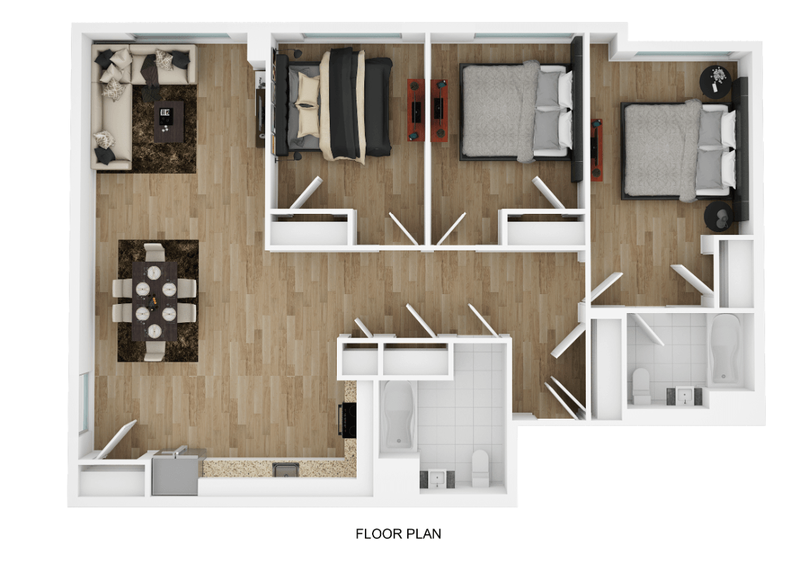 Suite A Floorplan
